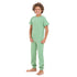 Boys summer pajama set Apple Green t-shirt + Pants